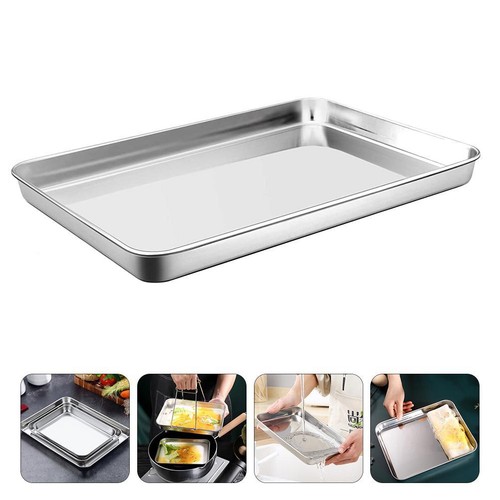 Stainless steel cookie sheet - stainless,