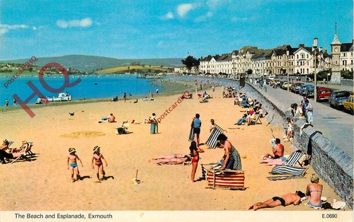 Picture postcard exmouth - picture, postcard-:exmouth