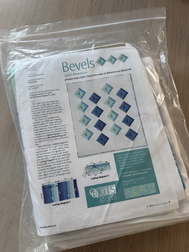Bevels quilting kit by - quilting,