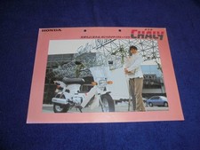 1988 A-Cf50 Honda Chaly 50 Moped Motorcycle Catalog Air Cooled 4 Cycle Ohc 49Cc