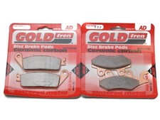 Brake Pads Front & Rear For Wk Bikes WK 125 Sport (4T) 2011-2015