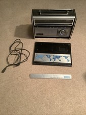 Vintage SONY Earth Orbiter CRF-5100 10-band SHORTWAVE Radio WORLD RECEIVER Works