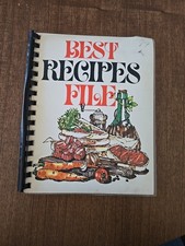 Best Recipes File Retro Book