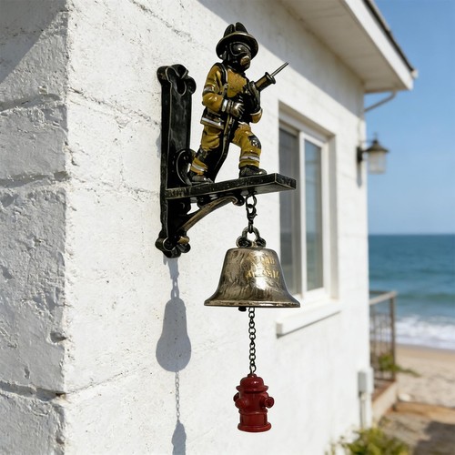 Wall mounted retro firefighter - mounted,
