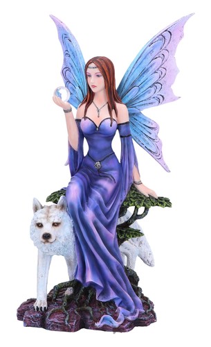 Alessandra fairy with - alessandra, wolf