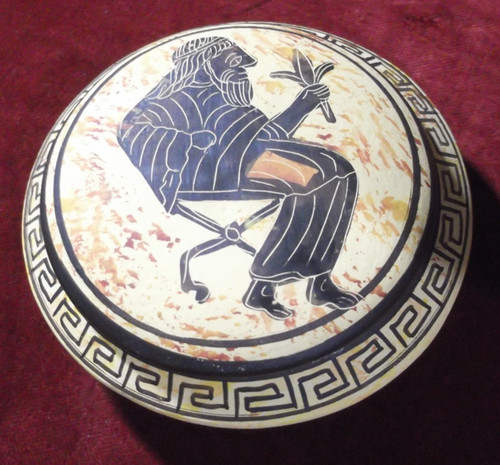 Lidded jewelry container - jewelry,