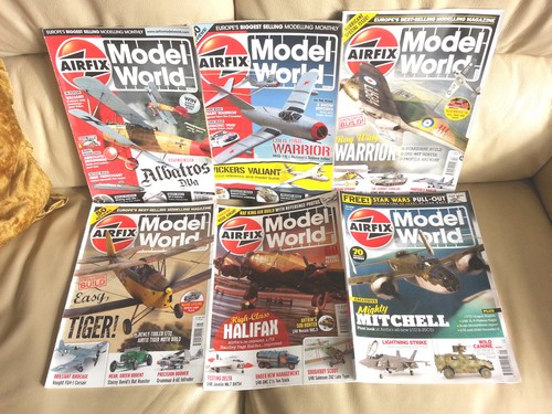 Airfix model world magazines - model,