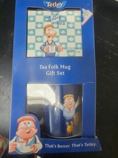 Tetley Tea Folk Mug Gift Set
