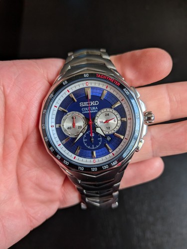 Seiko coutura chronograph - seiko,