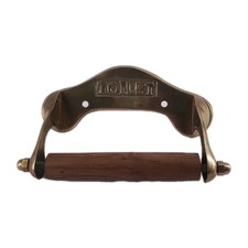 Brass & Wood Toilet Roll