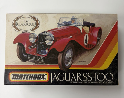 Vintage matchbox jaguar - vintage,