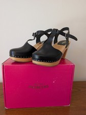 Swedish Hasbeens T-Strap Sky