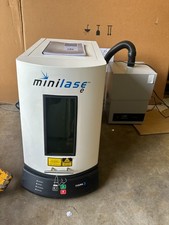 Tykma Minilase E MLME10 laser marking & engraving machine Bofa fume extractor