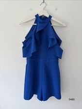 Lipsy London Blue Frill Cold