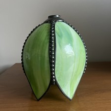 Vintage Lime Green Marbled