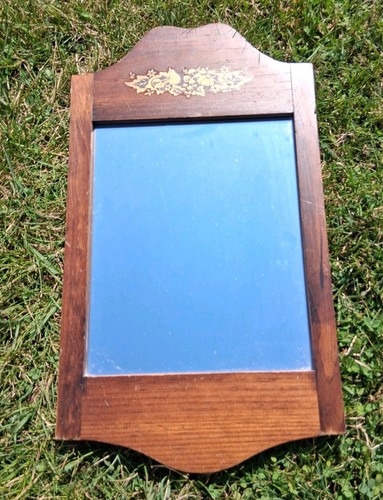 Vintage arts crafts mirror - vintage,