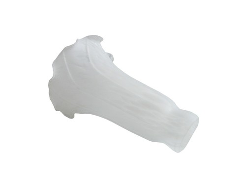 Lily glass with stained - with,
