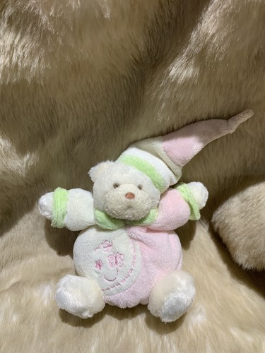 Aurora baby teddy bear rattle - aurora,