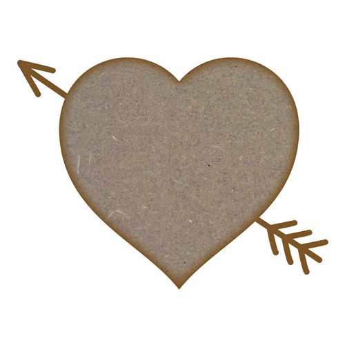 Love heart mdf laser cut - heart,