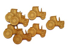 WOODEN MDF SHAPES TRACTOR