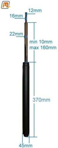 Ford capri front strut - capri,