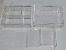 Jewellery Display Stepped Stand Raiser 220 x 130 mm & 2 Display Boxes incomplete