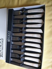 Housley International Rare V 12 Piece Cutlery Set -  Made In Korea Original Box