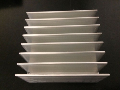 Aluminium heat sink - heat,