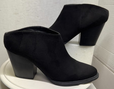 Trash Black Ankle Booties