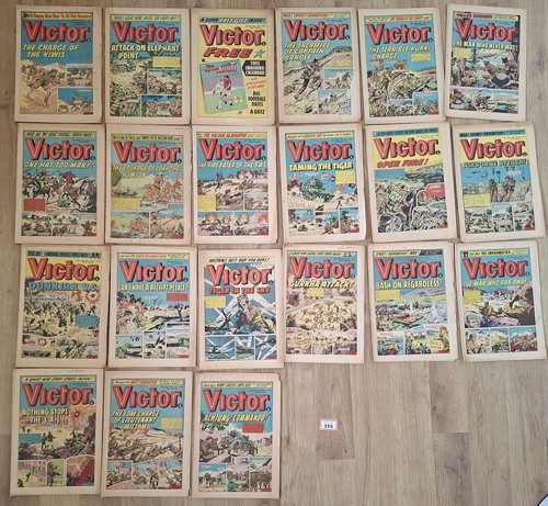 Victor comic 21 issues - 21,