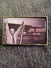 Jim Smith Derby County Pin Badge Old Vintage Rare Memorabilia