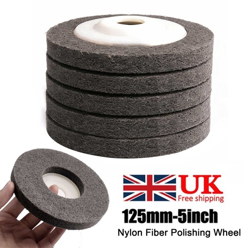 5pcs 125mm nylon fiber wheel - 125mm,