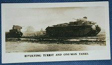 ROYAL TANK CORPS  Inter War Tank Types    Vintage 1928 Photo Card