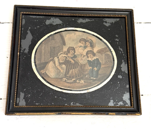 Antique victorian coloured - antique,