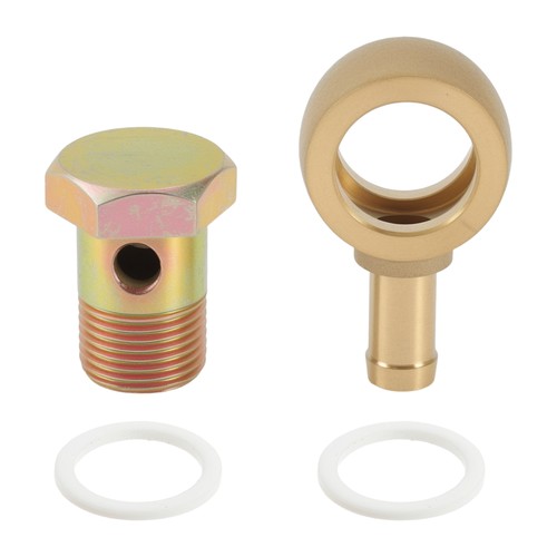 Fuel pump brass banjo kit - fuel,