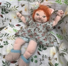 CAT waldorf doll
