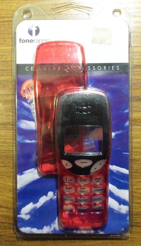 Nokia 3210 translucent red - nokia,