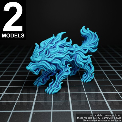 Wolf elemental fantasy - wolf, ||