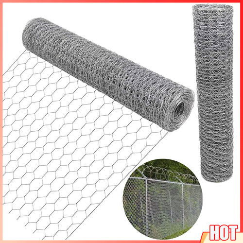 Galvanised chicken wire mesh - chicken,