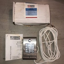 ROKONET ACCESS CONTROL WEATHER PROOF KEYPAD AK-116