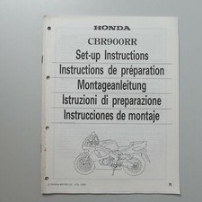 Honda CBR 900 RR installation