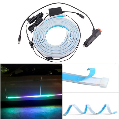 Car door side pedal light - car,