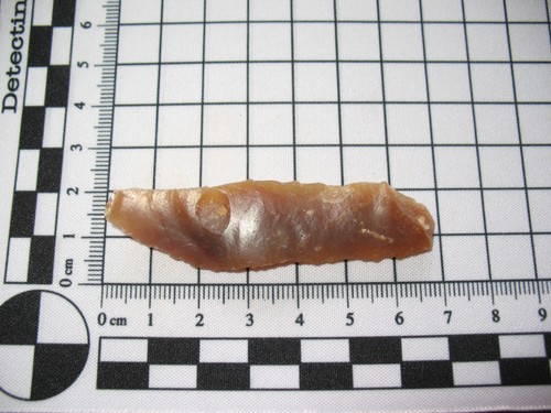 Palaeolithic monofacial flint