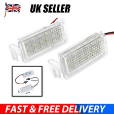 2X LED Licence Number Plate