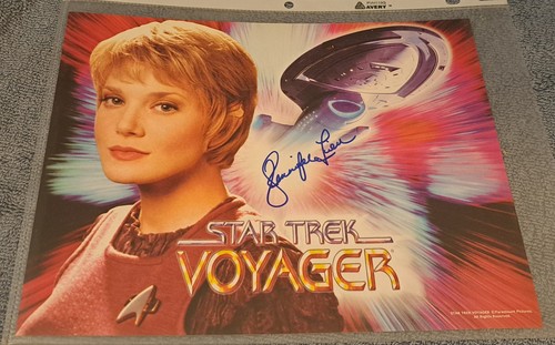 Autographed star trek voyager - autographed,