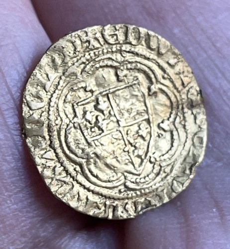 Edward iii gold quarter - edward,