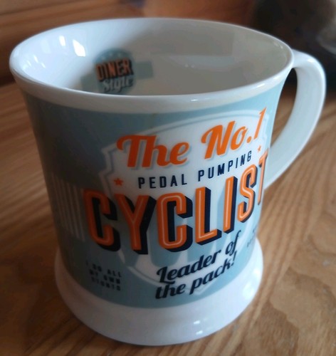 Cyclist mug history - cyclist,