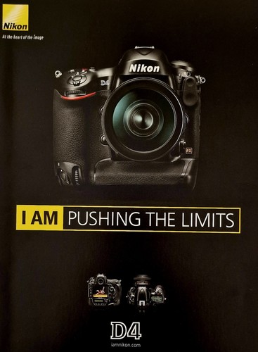 Nikon am pushing the - d4, "i