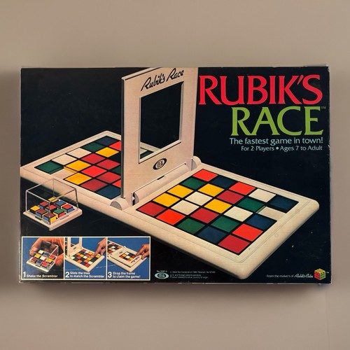 Vintage 1982 rubiks race - vintage,