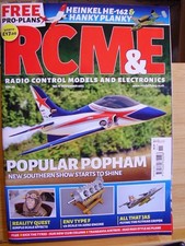 RCM&E MODEL AIRCRAFT MAG NOV 2022 WITH HEINKEL HE-162 & HANKY PLANKY PRO PLANS